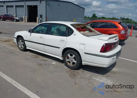 2003 Chevrolet Impala Ls from USA, damaged, VIN 2G1WH52K939202949